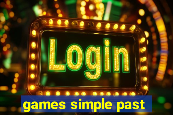 games simple past